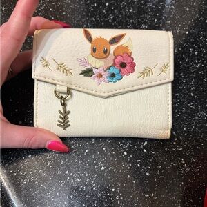 Loungefly Cream Wallet with Eevee